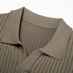 Men's Lapel Casual Top