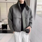 Stylish Short Sense Woolen Jacket