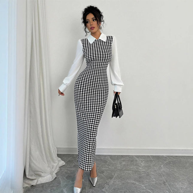 Fashion Two Pieces Women's Dress Gray