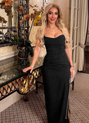 SS Sling Dress Black