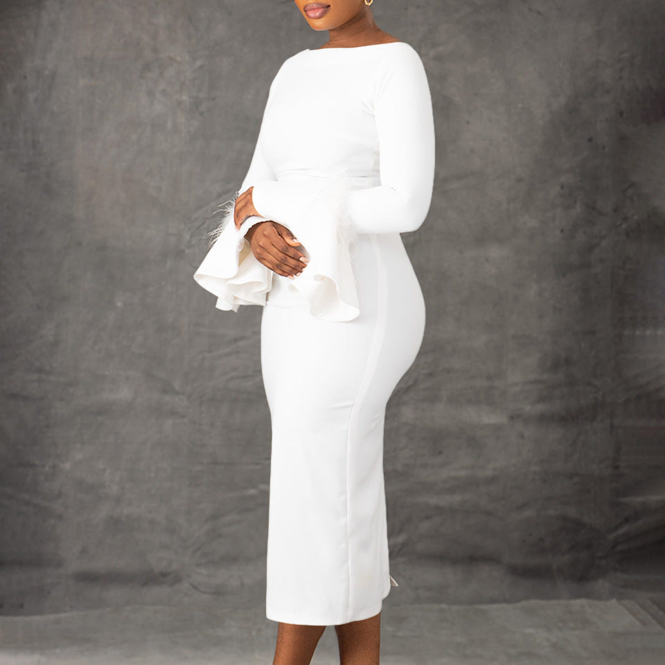 SS Sheath Bell Dress
