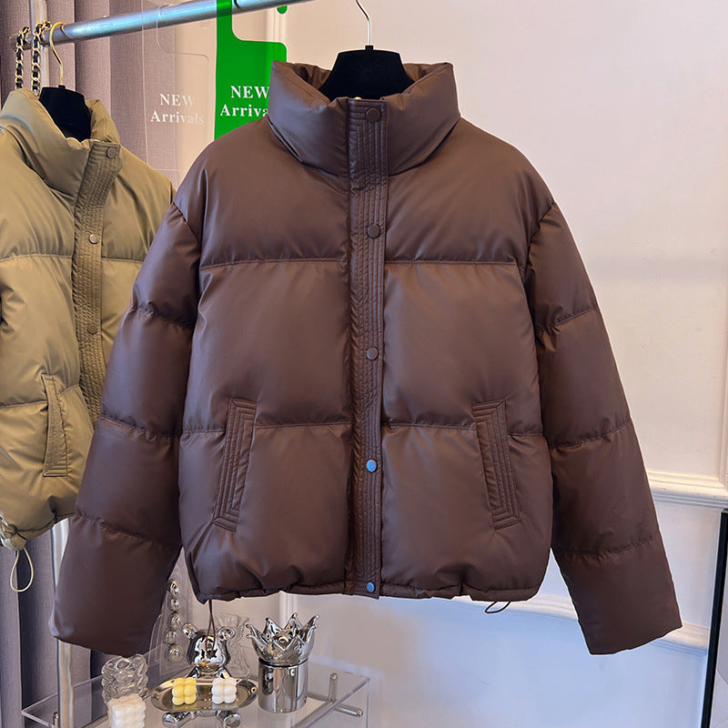 Women's Cotton-padded Jacket Brown
