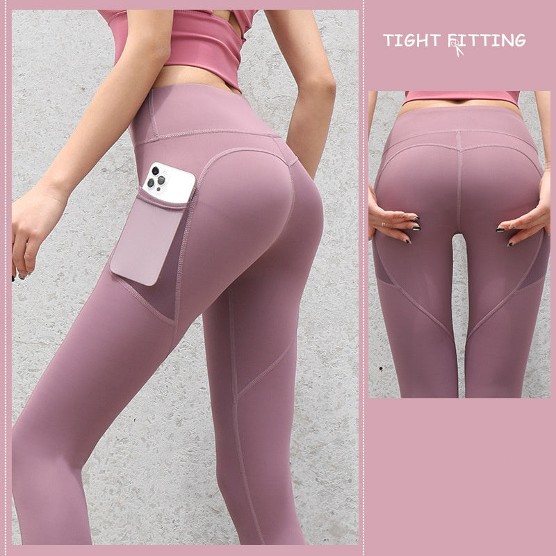 SS Gym Leggings Berry Purple