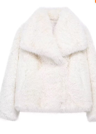 SS Winter Plush Jacket White