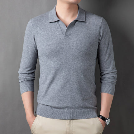 Business Casual Knitwear Medium Gray