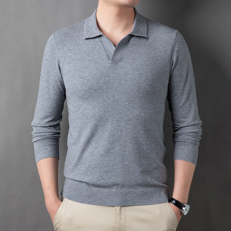 Business Casual Knitwear Medium Gray