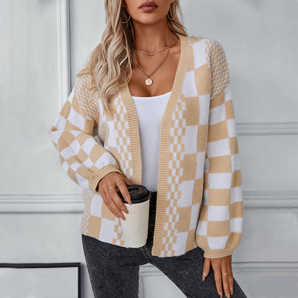 Women Sweater Lantern Sleeve