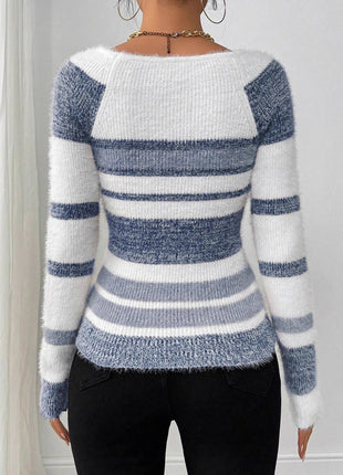 SS Striped Sweater