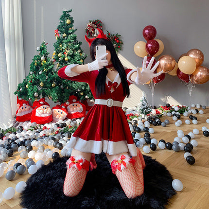 Women's Role-playing Pajamas Christmas Suit