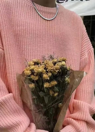 SS Loose Sweater Pink