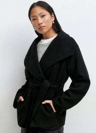 SS Autumn And Winter Coat Black