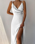 SS Sling Dress White