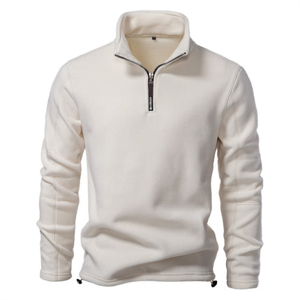 Men's Autumn And Winter Sweater White