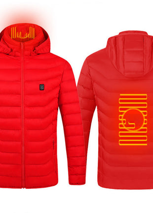 SS Thermal Men's Winter Jacket Red Zone2