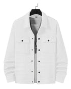 SS Jacquard Oversized Jacket White