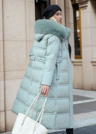 SS Winter Jacket Peacock green