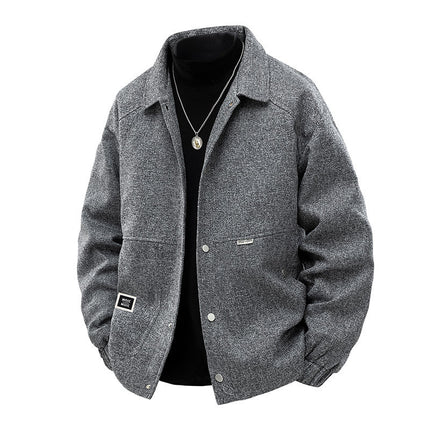 Men's Korean Style Jacket Gray