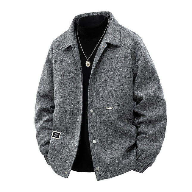 Men's Korean Style Jacket Gray