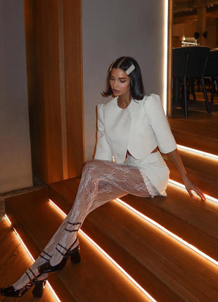 SS Crop Top & Shorts Set