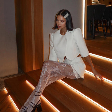 SS Crop Top & Shorts Set