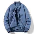 Personality Men's Warm Pilot Coat Blue