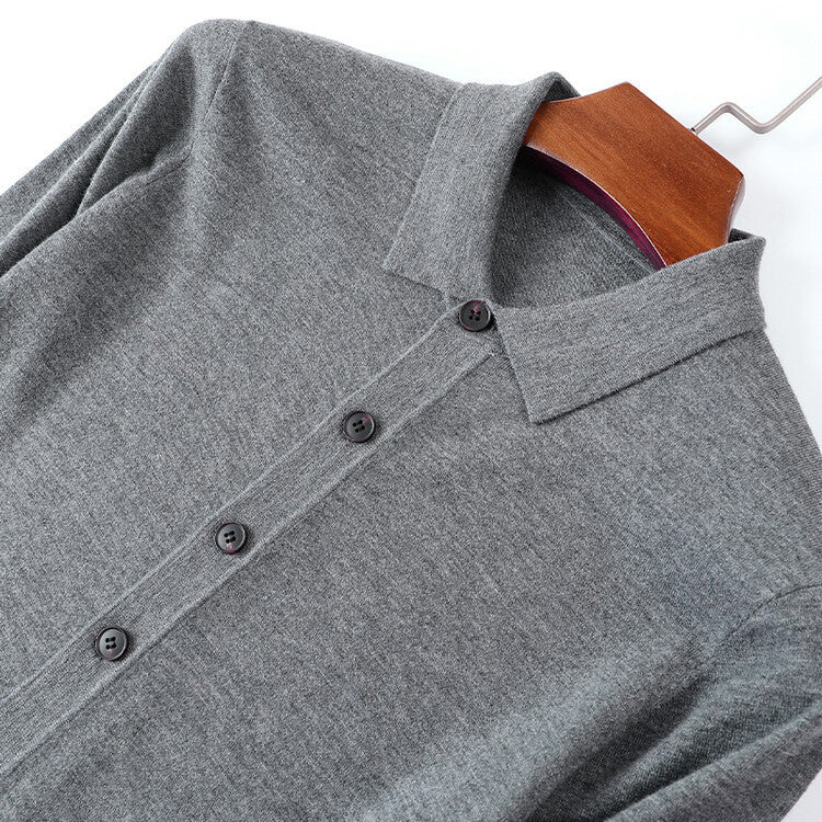 Worsted Single-sided Wool Sweater