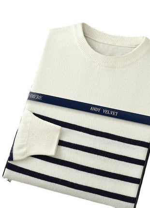 SS Men's Striped Sweater