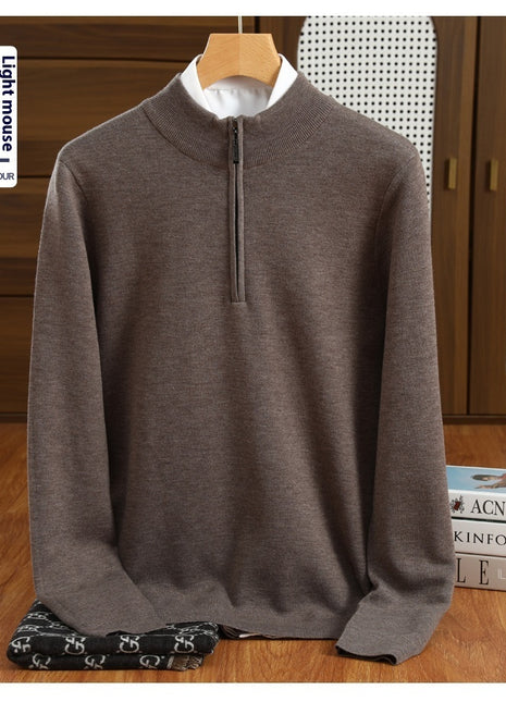 SS Wool Sweater Coffee