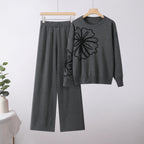 SS Two-piece Suit Gray Free size