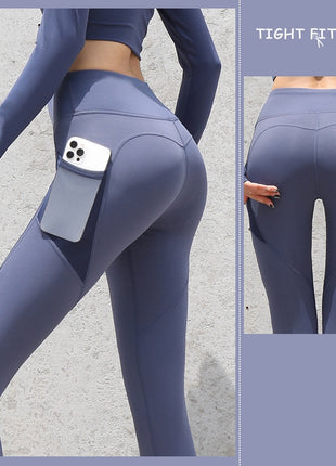 SS Gym Leggings Whale Blue