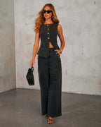 SS Denim Suit Black Suit