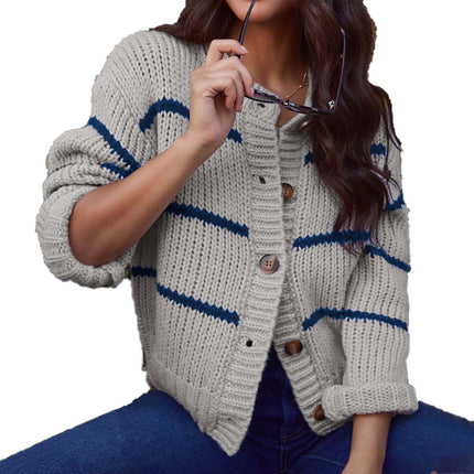 Fashion Stripes Cardigan