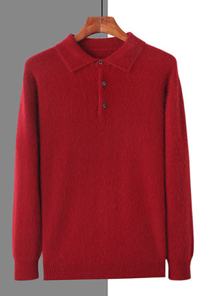 SS Mink Sweater Red