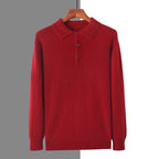 SS Mink Velvet Sweater Red