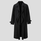 Men's Loose Cloak Mid-length Trench Coat