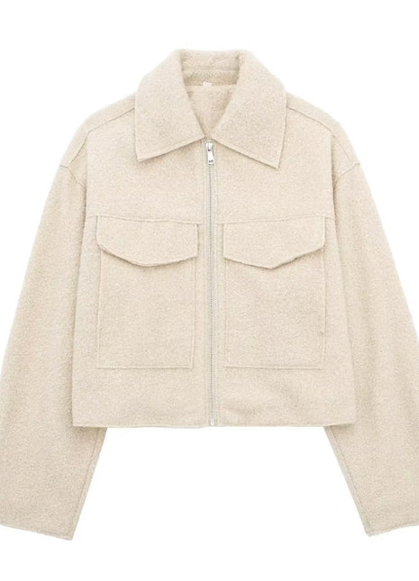 SS Short Jacket Beige