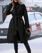 SS Women’s Trench Coat Black