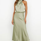 SS Elegant Evening Dress Light green