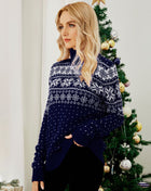 SS Christmas Sweater Navy Blue