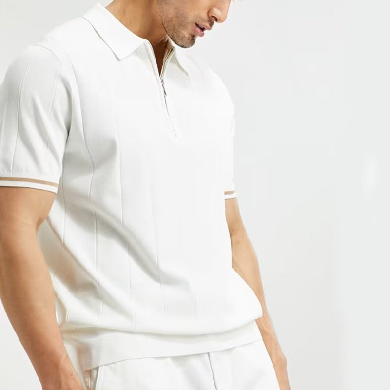Fashion Polo-shirt Tops Mens