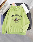 SS Monaco hoodie Light green