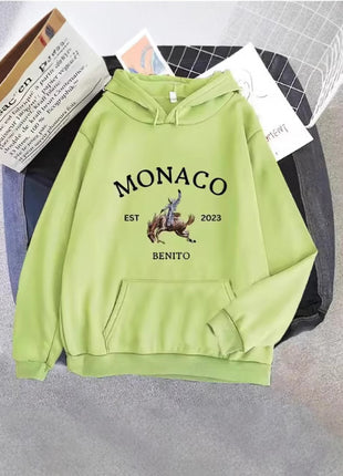 SS Monaco hoodie Light green