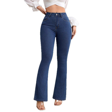 High Waist Flared Jeans