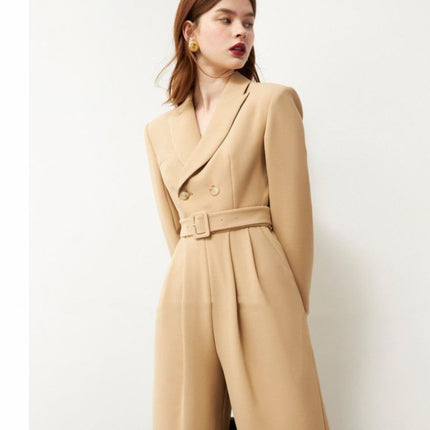 Women's One Piece Wide Leg Suit