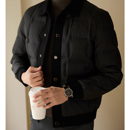 Men's High-end Casual Patchwork Coat