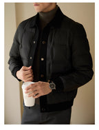 Men's High-end Casual Patchwork Coat
