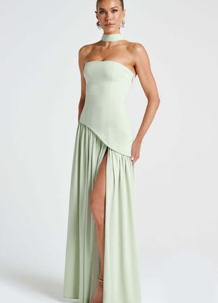 SS Evening Dress Green