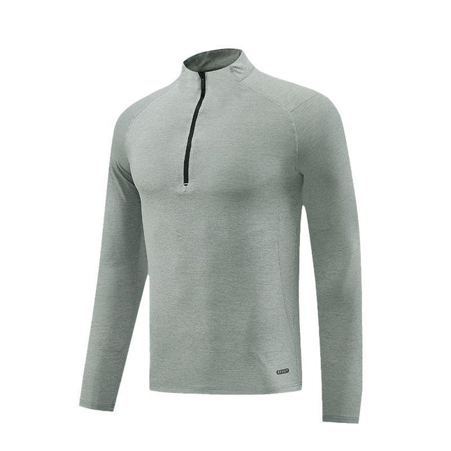 Men's Sports Fitness T-shirt Light Gray