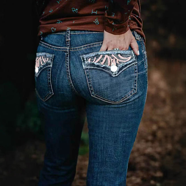 Women's Casual Slim Fit Jeans