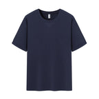 Waffle Heavy T-shirt For Men dark blue
